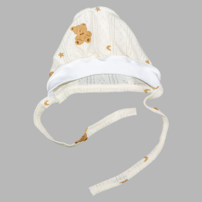 Чепчик Мишки Чуди Кидс 400325Б-14 молочный 01